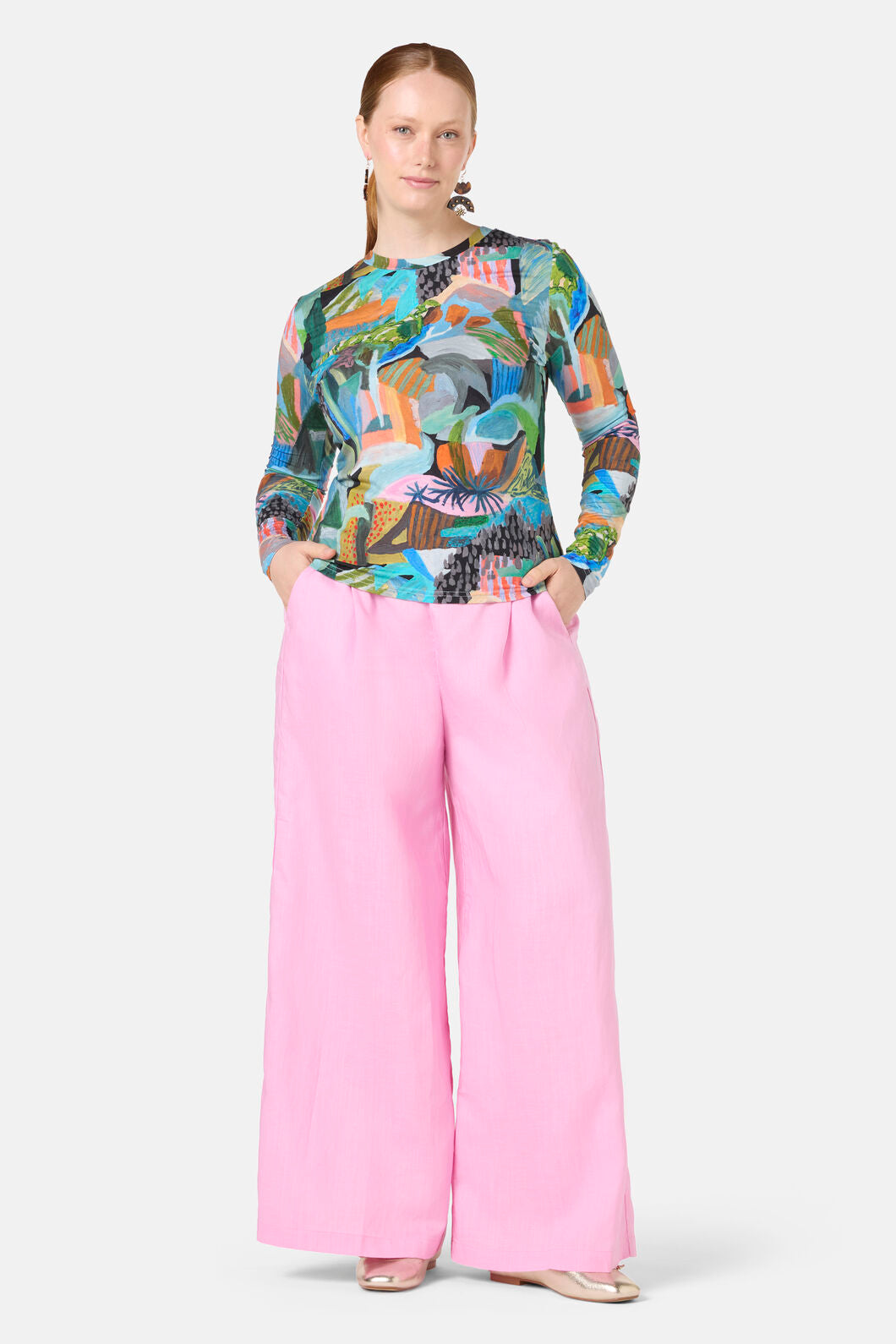 Gorman NZ - Endless Horizon Long Sleeve Tee - print