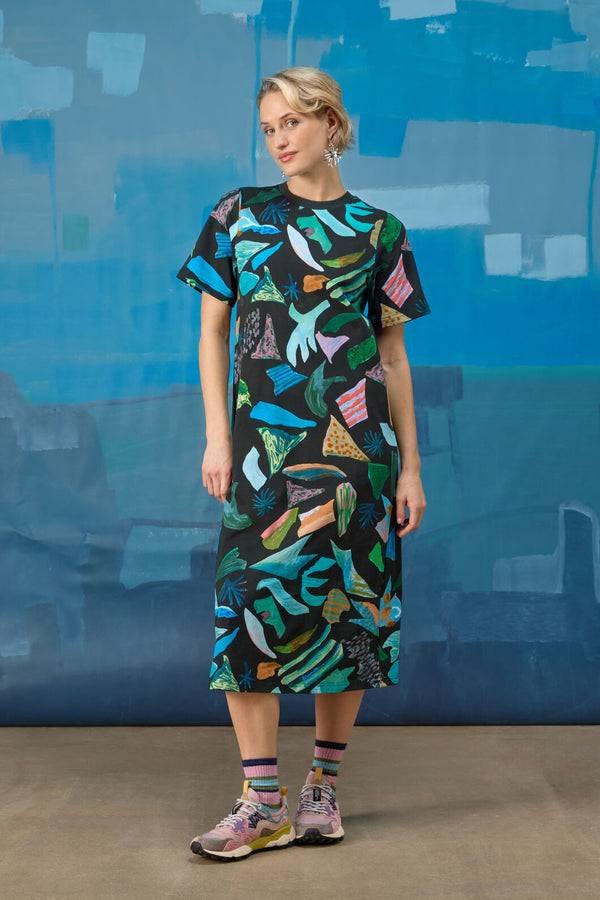 Gorman NZ - Endless Horizon Tee Dress - print
