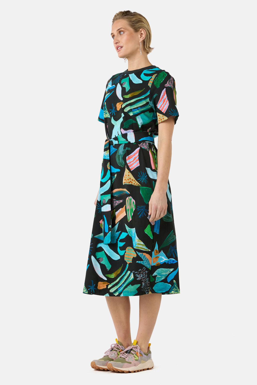 Gorman NZ - Endless Horizon Tee Dress - print