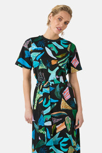 Gorman NZ - Endless Horizon Tee Dress - print
