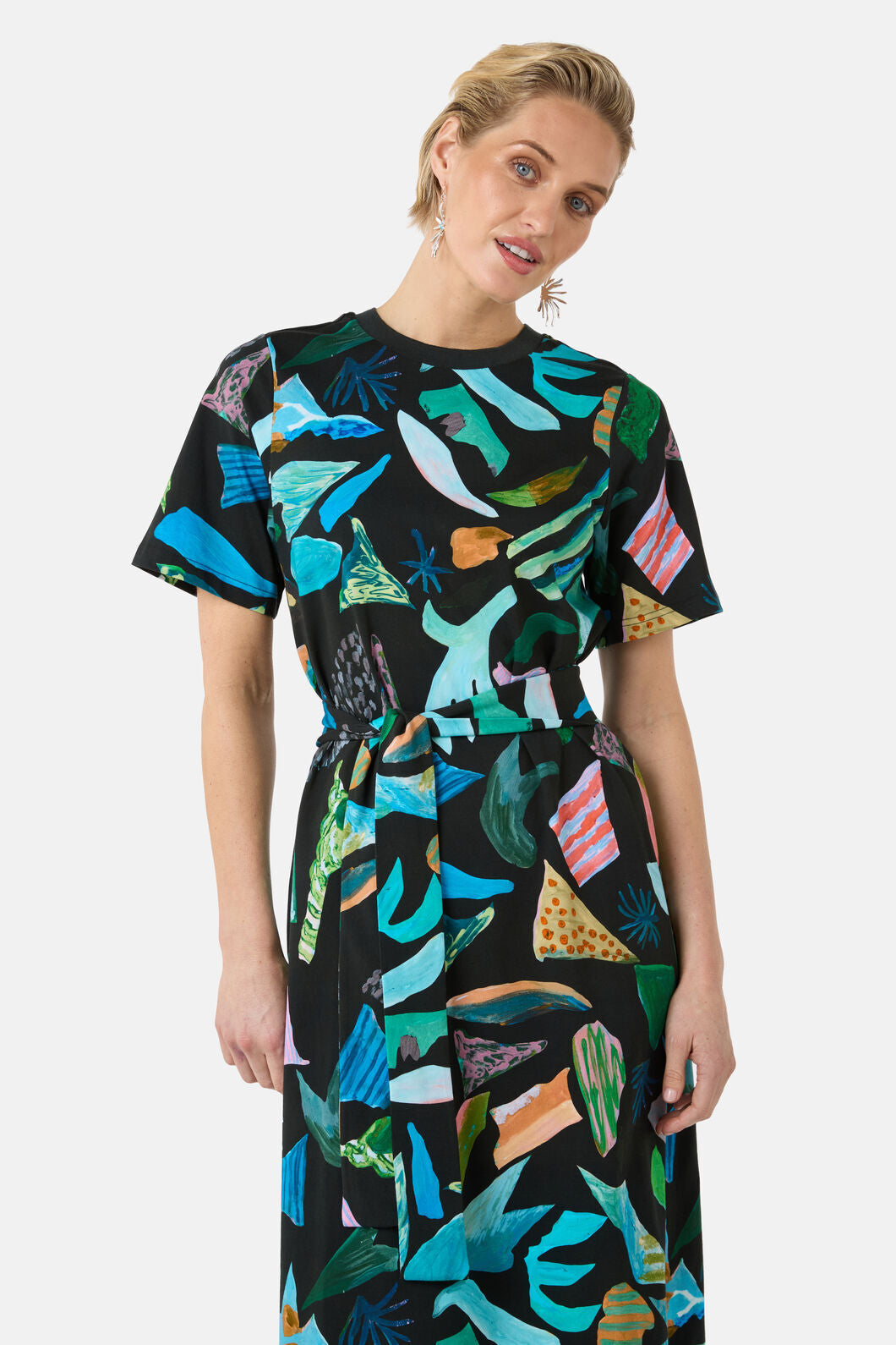 Gorman NZ - Endless Horizon Tee Dress - print