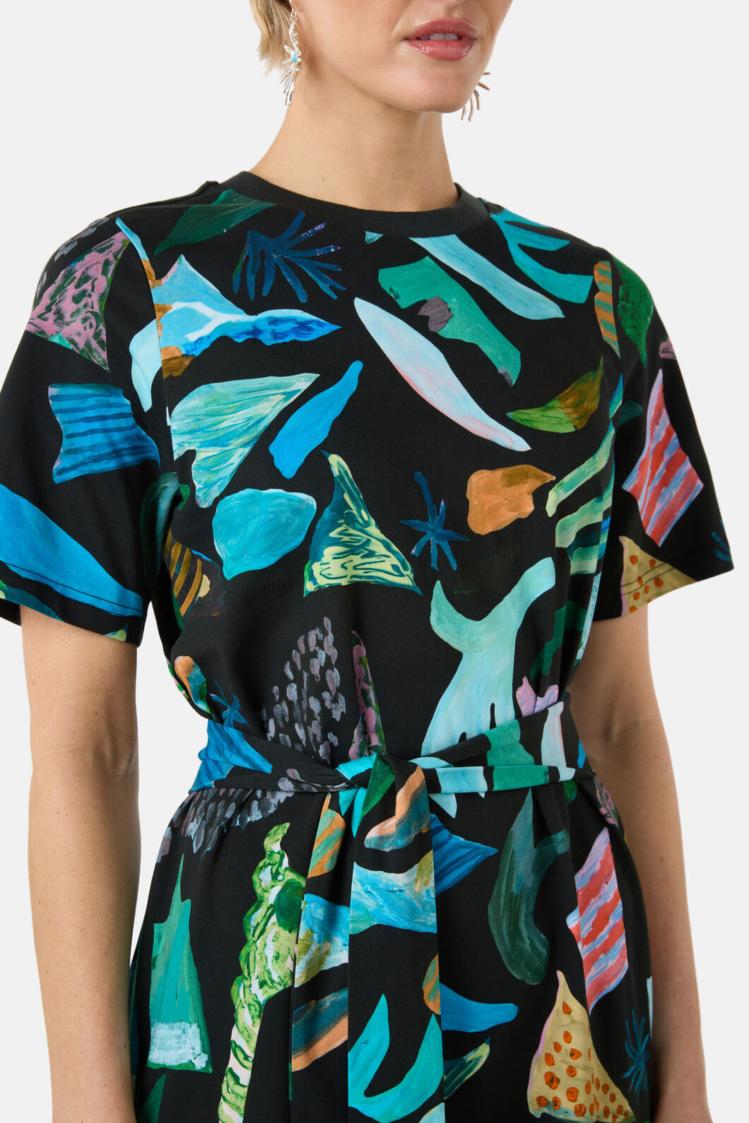Gorman NZ - Endless Horizon Tee Dress - print