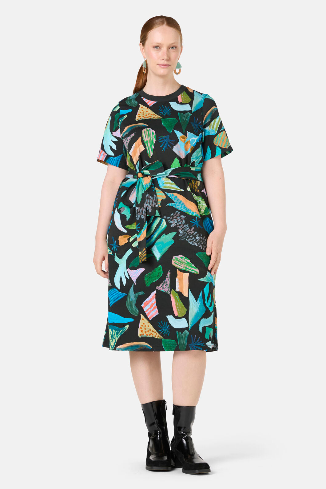 Gorman NZ - Endless Horizon Tee Dress - print
