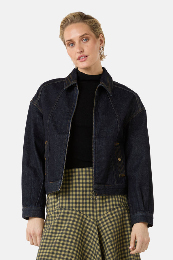 Gorman NZ - Tabitha Denim Jacket - indigo
