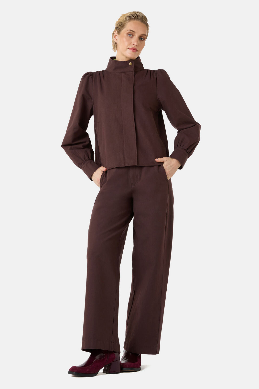 Gorman NZ - Paloma Ripstop Jacket - chocolate