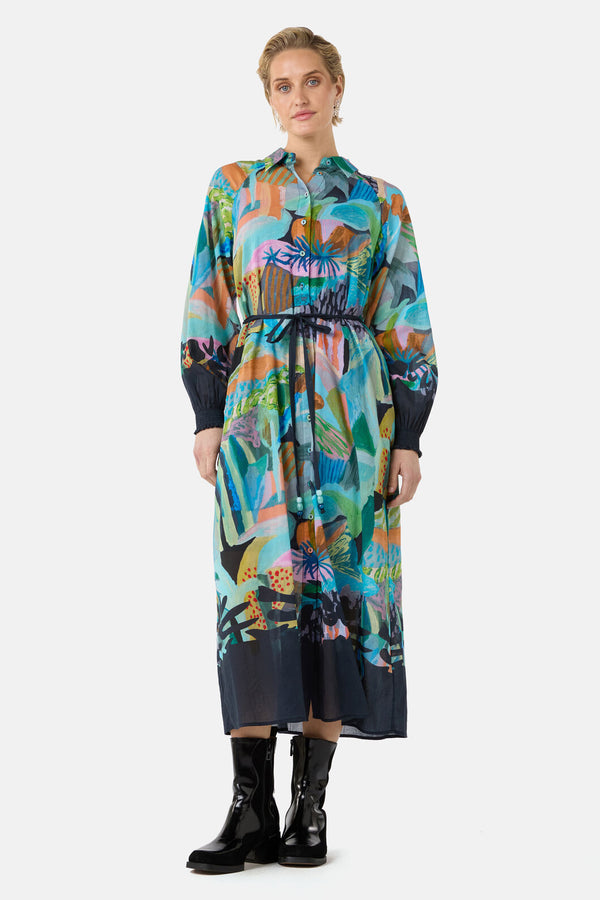 Gorman NZ - Endless Horizon Long Dress - print