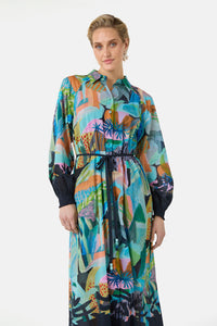 Gorman NZ - Endless Horizon Long Dress - print