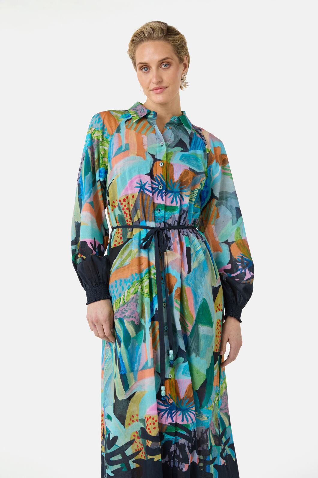 Gorman NZ - Endless Horizon Long Dress - print