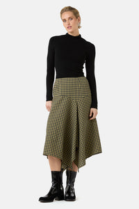 Gorman NZ - Rachele Check Seersucker Skirt - check