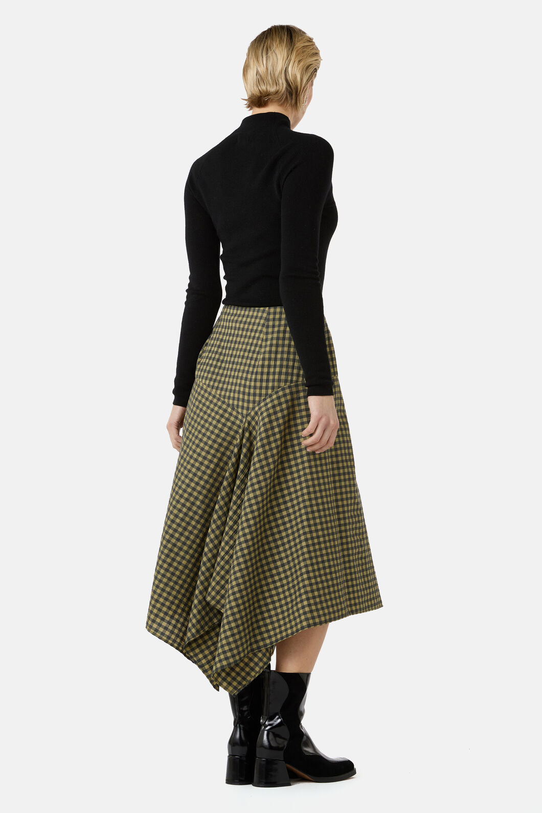Gorman NZ - Rachele Check Seersucker Skirt - check