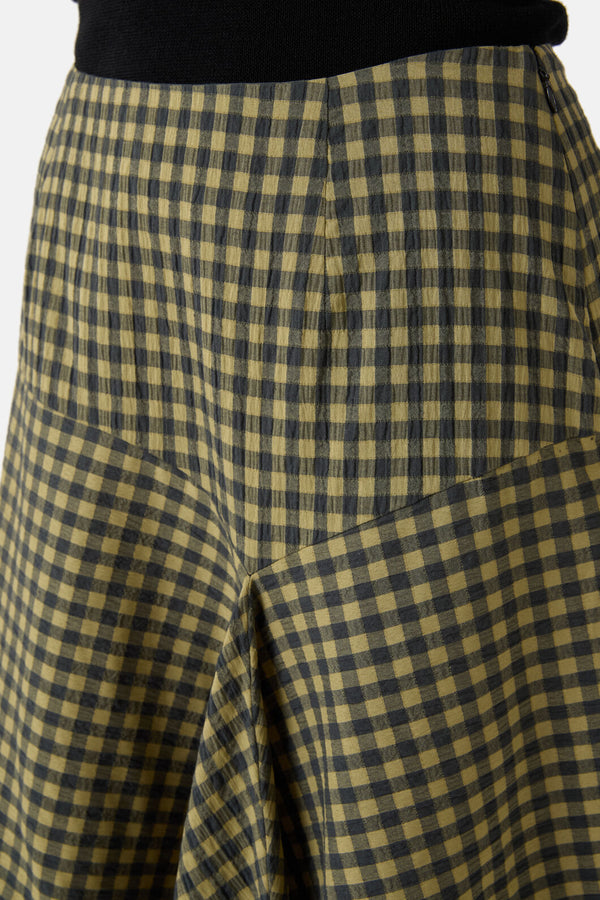Gorman NZ - Rachele Check Seersucker Skirt - check