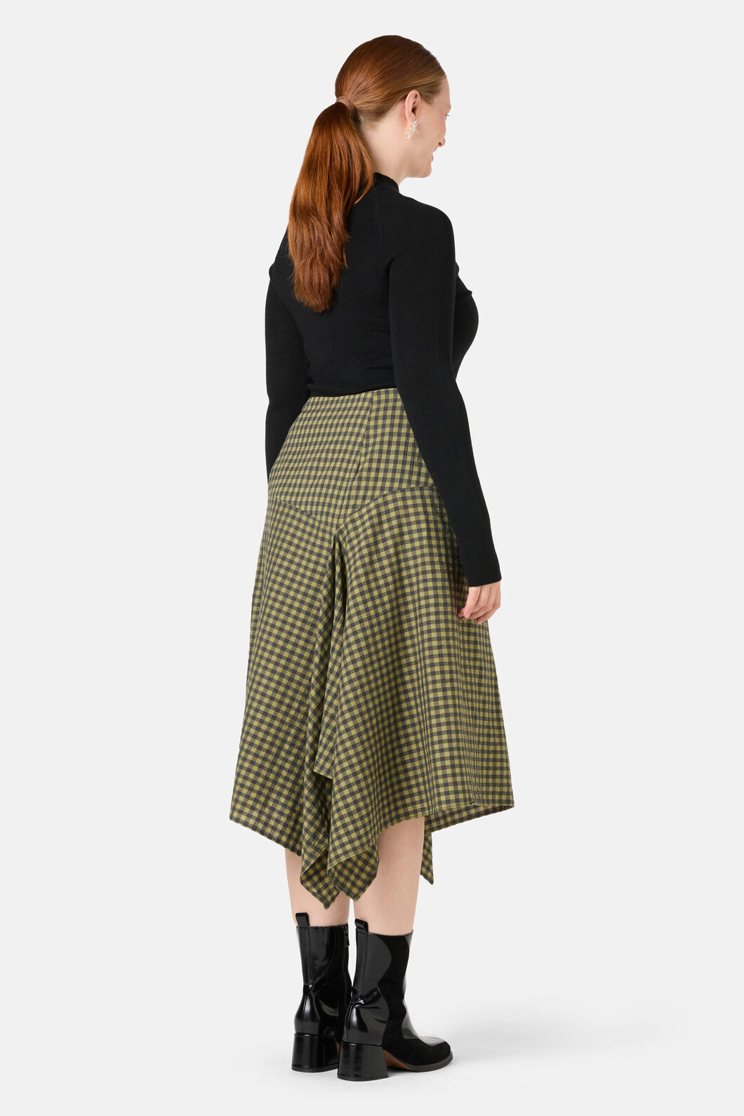 Gorman NZ - Rachele Check Seersucker Skirt - check