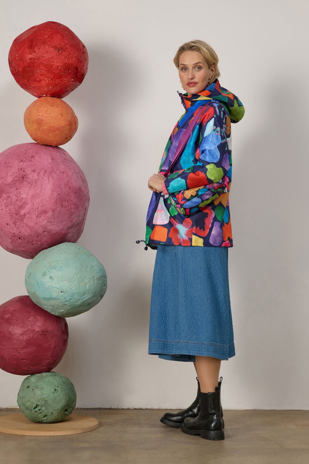 Gorman NZ - Jumble Raincoat - print
