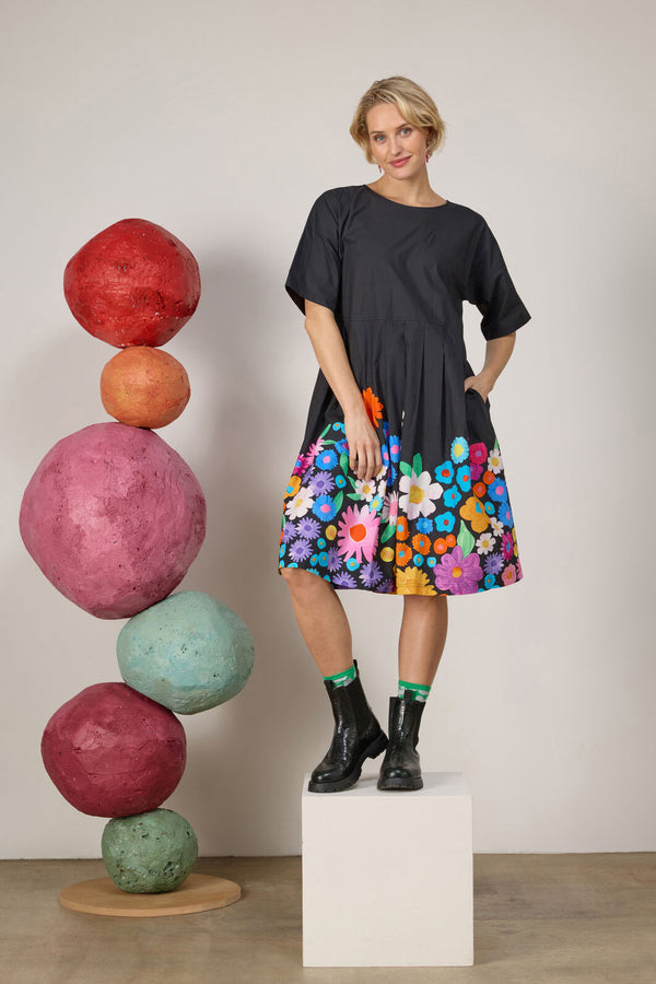 Gorman NZ - Flower Meadow Print Sadie Dress - print