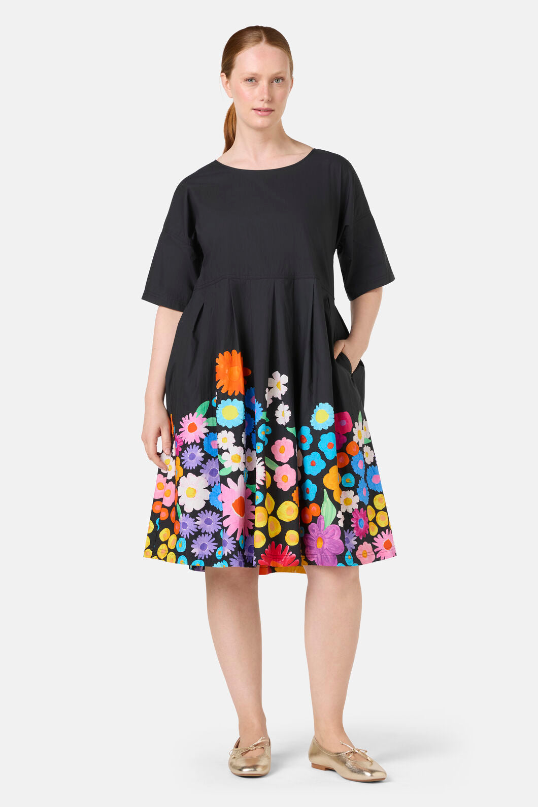 Gorman NZ - Flower Meadow Print Sadie Dress - print