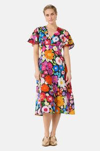 Gorman NZ - Flower Meadow Print Midi Dress - print