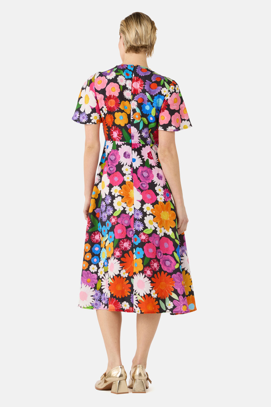 Gorman NZ - Flower Meadow Print Midi Dress - print