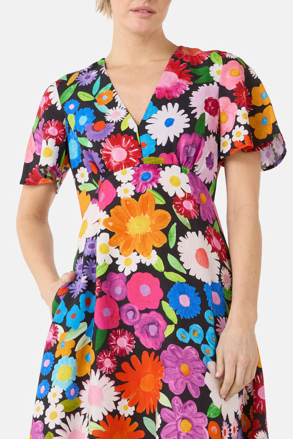 Gorman NZ - Flower Meadow Print Midi Dress - print