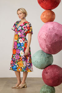 Gorman NZ - Flower Meadow Print Midi Dress - print