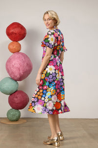 Gorman NZ - Flower Meadow Print Midi Dress - print
