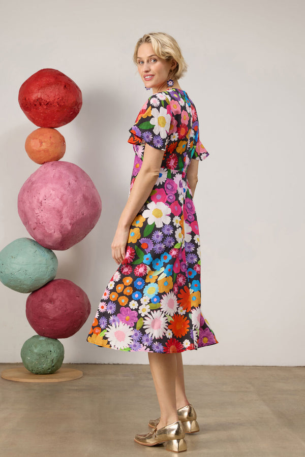 Gorman NZ - Flower Meadow Print Midi Dress - print