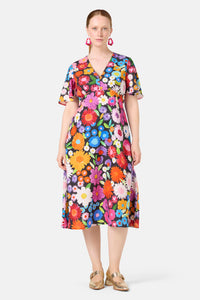 Gorman NZ - Flower Meadow Print Midi Dress - print