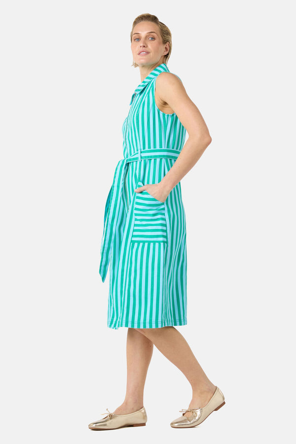 Gorman NZ - Stripe It Up Denim Dress - stripe