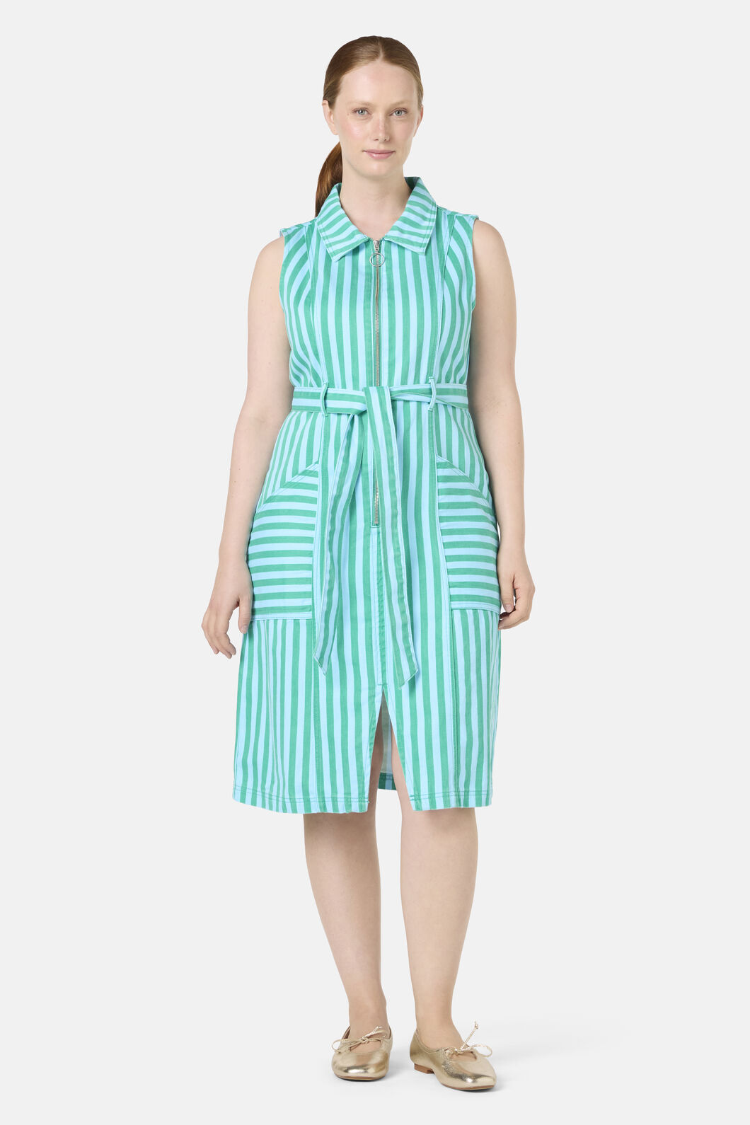 Gorman NZ - Stripe It Up Denim Dress - stripe