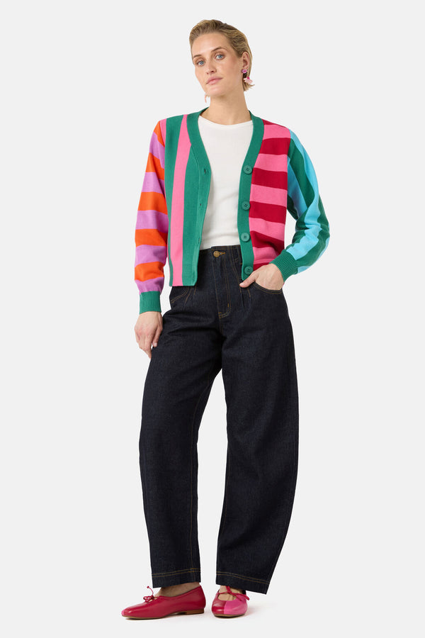 Gorman NZ - Stripe It Up Cardigan - stripe