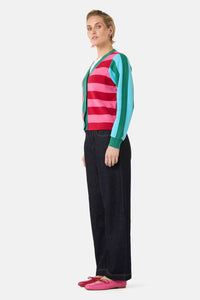 Gorman NZ - Stripe It Up Cardigan - stripe