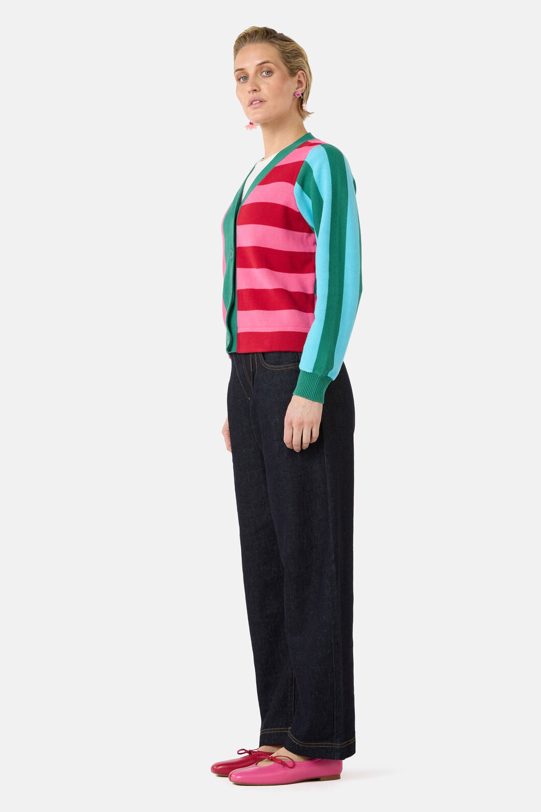 Gorman NZ - Stripe It Up Cardigan - stripe