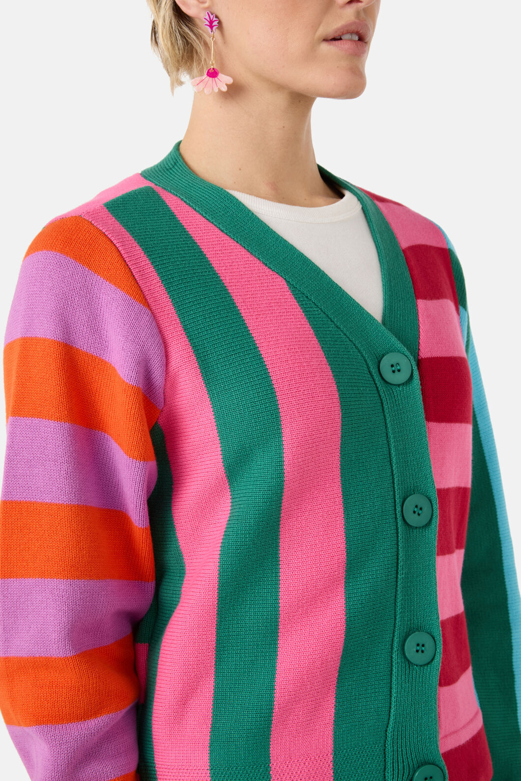 Gorman NZ - Stripe It Up Cardigan - stripe