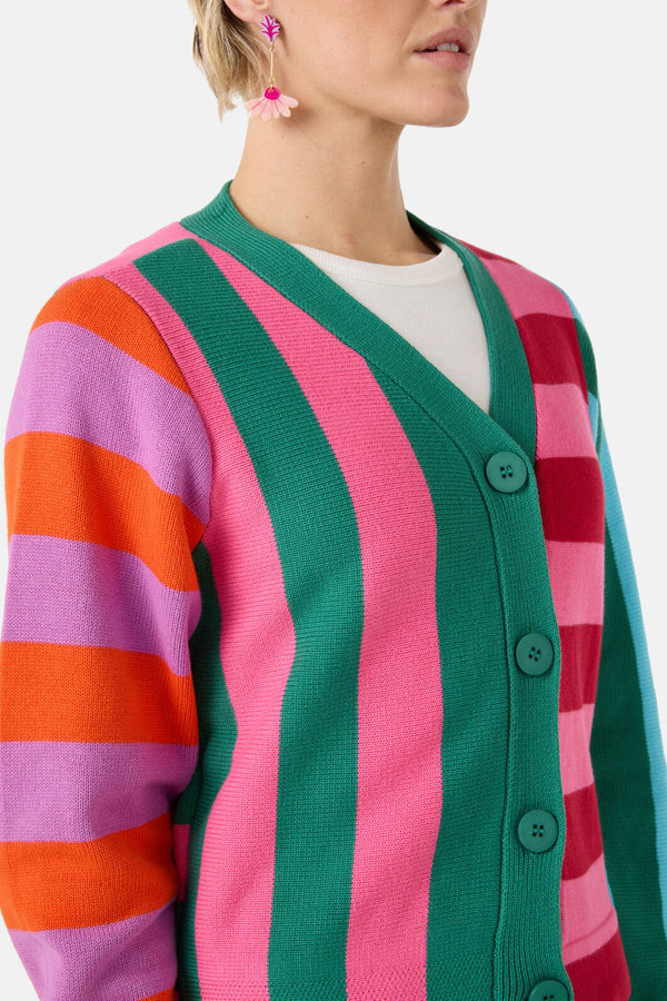 Gorman NZ - Stripe It Up Cardigan - stripe