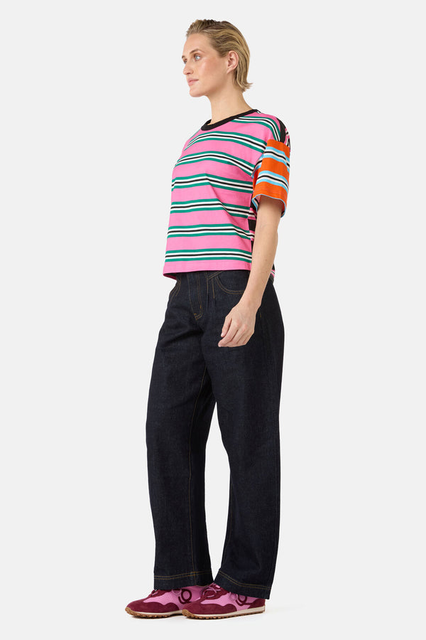 Gorman NZ - Stripe It Up Relaxed Tee - stripe
