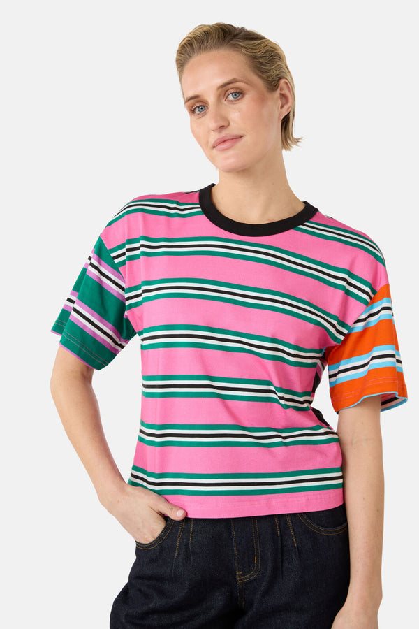 Gorman NZ - Stripe It Up Relaxed Tee - stripe