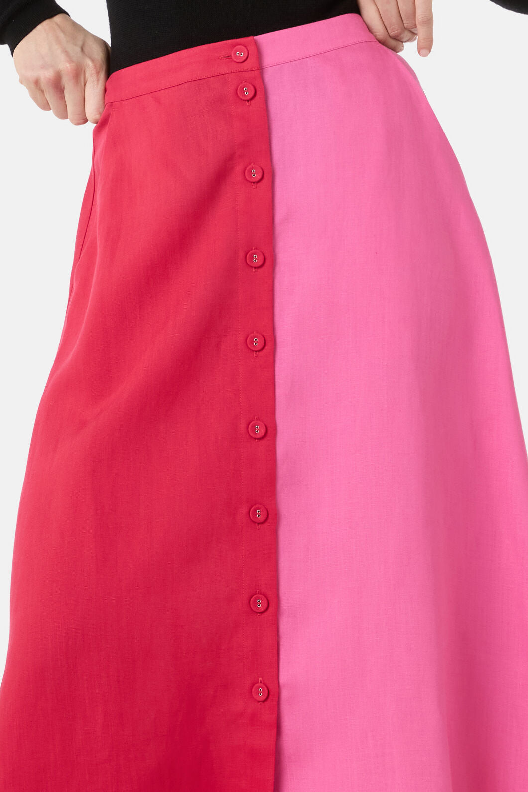 Gorman NZ - Icy Pop Linen Skirt - pink