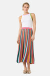 Gorman NZ - Racing Stripe Knit Skirt - multi