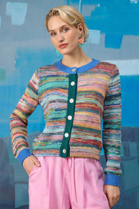 Gorman NZ - Nebula Knit Cotton Cardi - multi