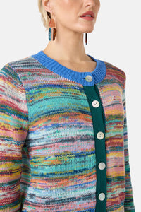 Gorman NZ - Nebula Knit Cotton Cardi - multi