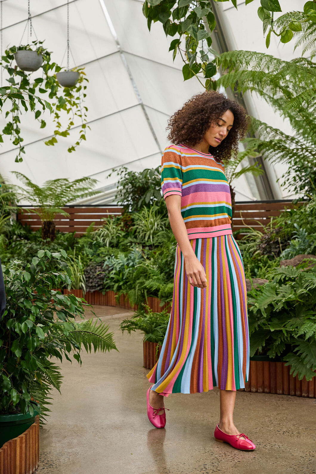 Gorman NZ - Racing Stripe Knit Top - multi
