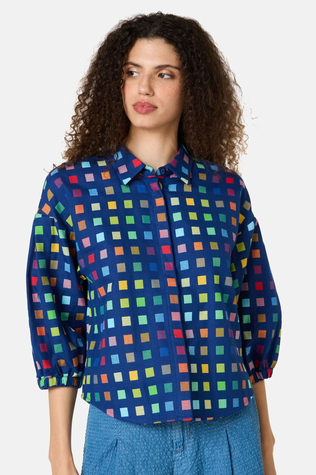 Gorman NZ - Light Up Check Shirt - navy