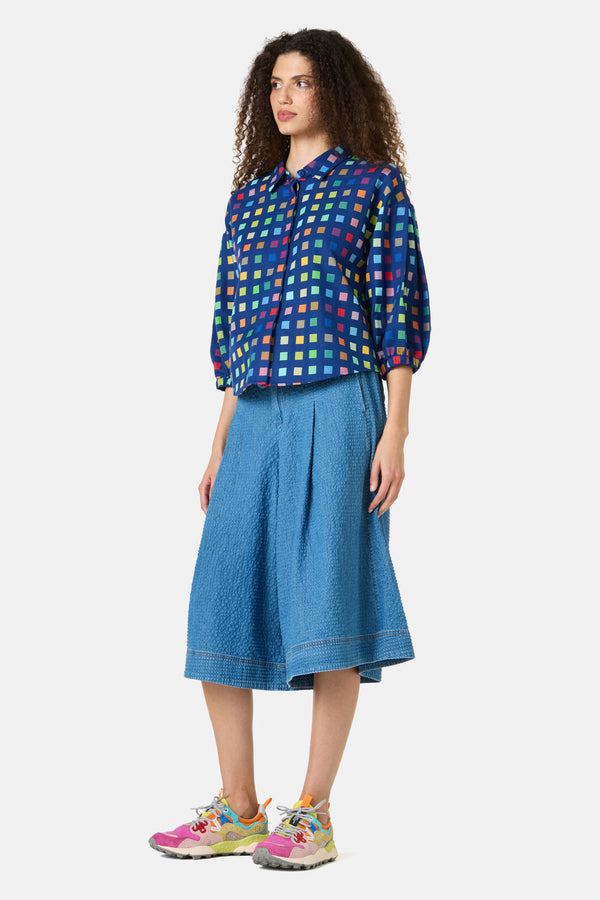 Gorman NZ - Light Up Check Shirt - navy