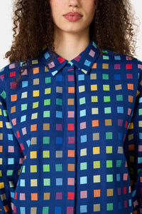 Gorman NZ - Light Up Check Shirt - navy