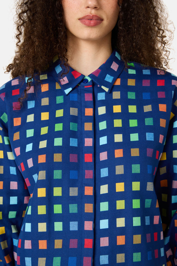 Gorman NZ - Light Up Check Shirt - navy