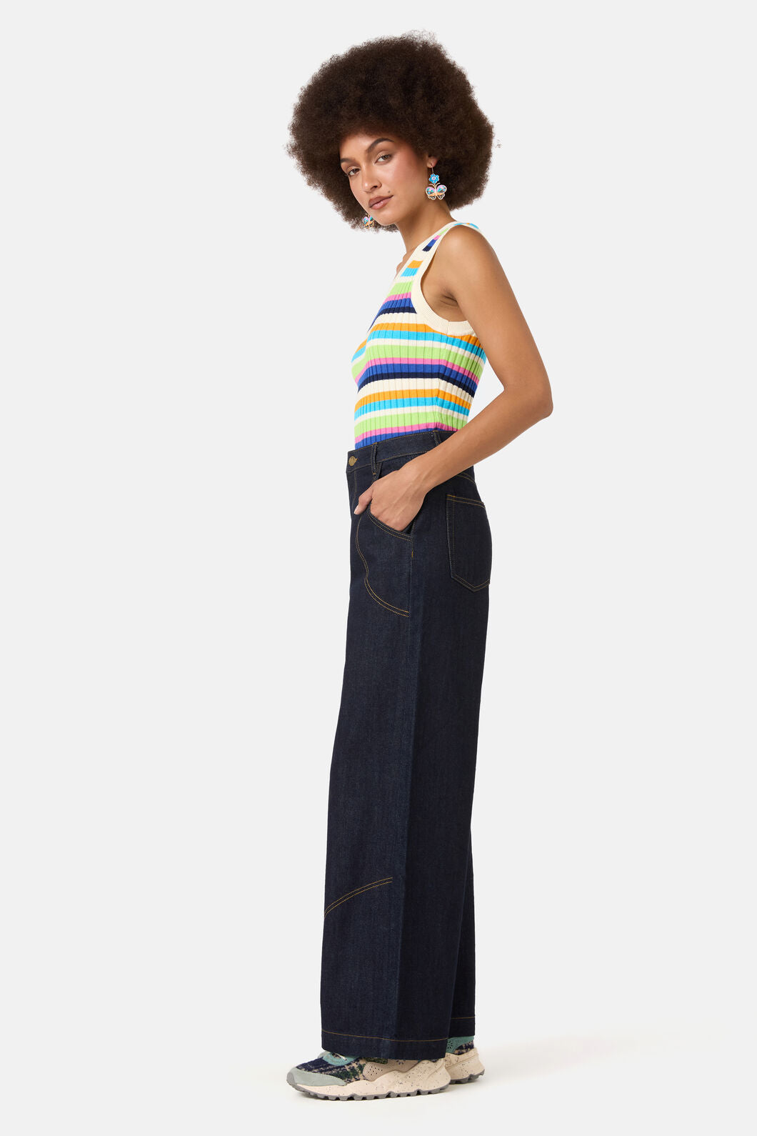 Gorman NZ - Zahra Stitched Jean - indigo