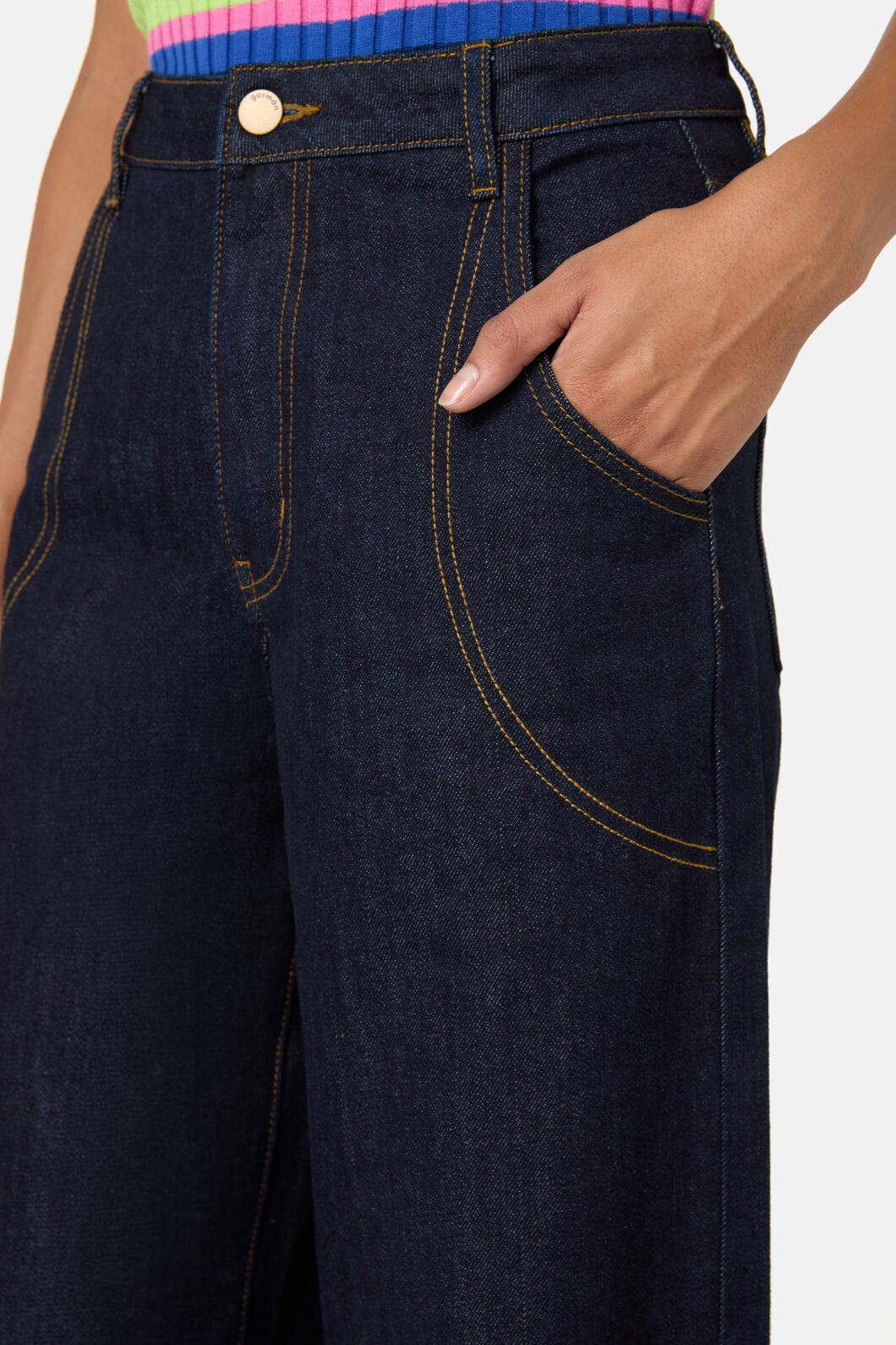 Gorman NZ - Zahra Stitched Jean - indigo