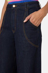 Gorman NZ - Zahra Stitched Jean - indigo