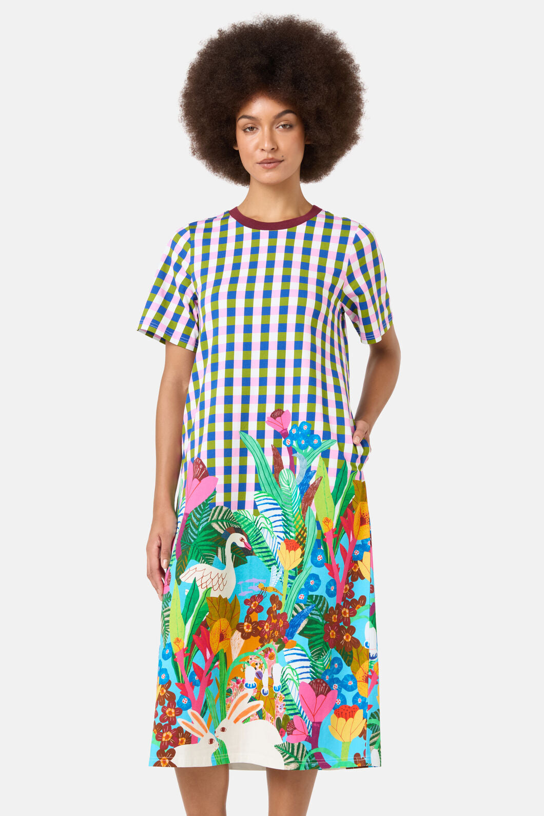 Gorman NZ - Sanctuary Jersey Tee Dress - print