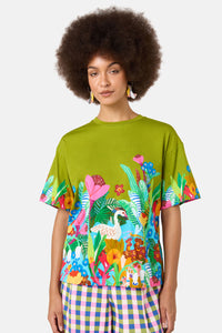 Gorman NZ - Sanctuary Oversized Tee - print
