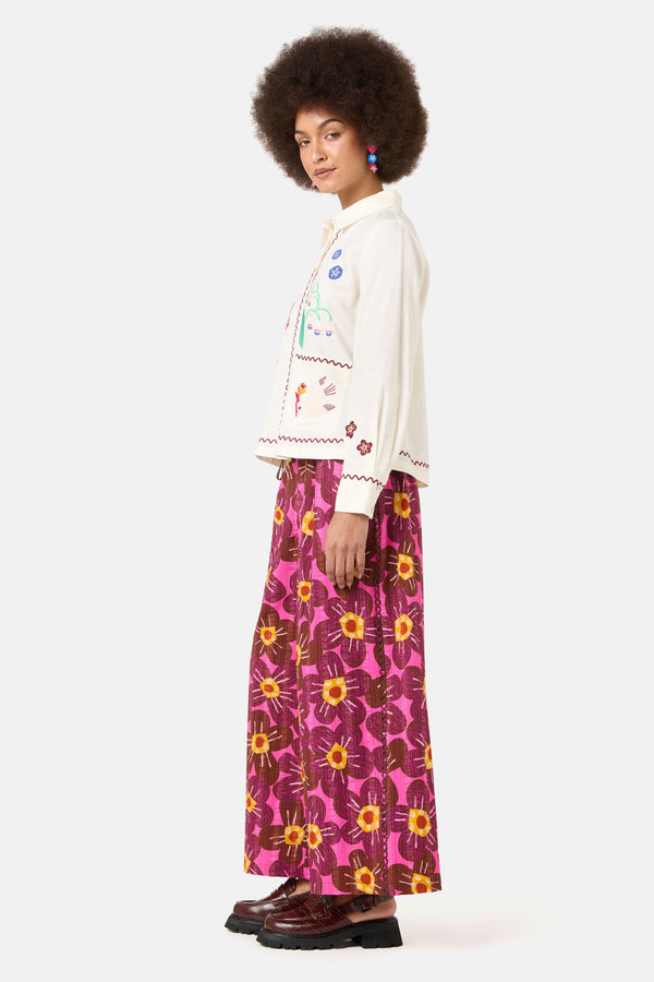 Gorman NZ - Sanctuary Embroidered Shirt - cream